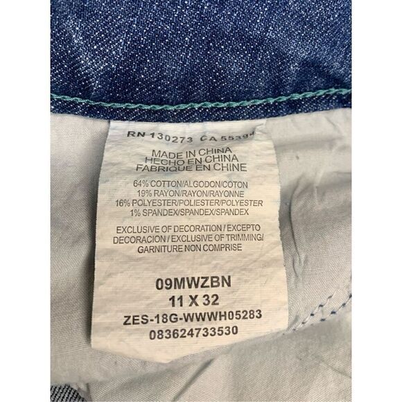 Wrangler Boot Cut Women's Denim Blue Boot Fit Jeans Size 11 x 32 - Picture 4 of 4